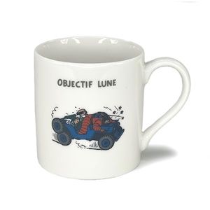 Rare Vintage "Adventures of Tintin - Destination Moon" Mug